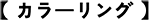 【 カラーリング 】